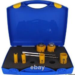 09081957D1 Hole saw Multi Purpose Set 19/22/29/38/44/57 mm