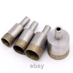 10 Shank Sintering Diamond Hole Saw Drill Bit Cutter Glass Tile Ceramic Marble