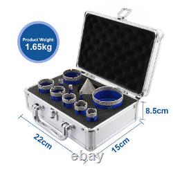 11pcs/kit Dia6/8/10/20/25/28/32/35/45/65MM Diamond Drilling Core Bits Hole Saw