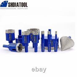 11pcs/kit Dia6/8/10/20/25/28/32/35/45/65MM Diamond Drilling Core Bits Hole Saw