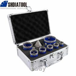 11pcs/kit Diamond Drilling Core Bits Cut Marble Concrete Granite Hole Saw Cutter