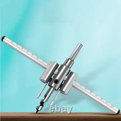 120-300 mm Adjustable Wood Circle Round Hole Cutter Cutting Bit Drill Press Tool