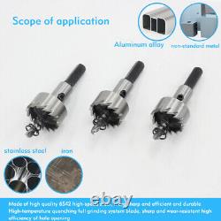 12 100 mm HSS Titanium Drill Bit Hole Saw Stainless Steel Metal Alloy Cutter