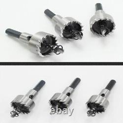 12 100 mm HSS Titanium Drill Bit Hole Saw Stainless Steel Metal Alloy Cutter