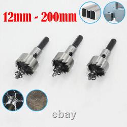 12-200mm TCT Hole Saw Drill Bit Carbide Tip Cutter Alloy Tool Stainless Steel