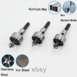 12mm-100mm Hole Saw Tooth HSS Drill Bit Cutter For Stainless Steel Metal Alloy