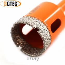 12pcs/box Diamond Core Drilling Bit Set Triangle Shank Hole Saw Cutter for Tile