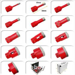 13pcs Diamond Drilling Core Bits Kit M14 Thread Ceramic Tile Hole Saw Cutter