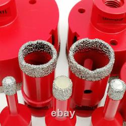 13pcs Diamond Drilling Core Bits Kit M14 Thread Ceramic Tile Hole Saw Cutter