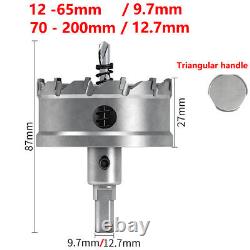 14-200mm Cutter Alloy Stainless Steel TCT Hole Saw Drill Bit Tool Iron sheet