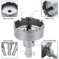 14-200mm Cutter Alloy Stainless Steel TCT Hole Saw Drill Bit Tool Iron sheet