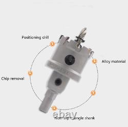 14mm-200mm Hole Saw Metal Drill Bit TCT Carbide Tip Stainless Steel Cutter Heavy