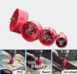 15-300mm Bi Metal M42 HSS Hole Saw Cutter Drill Bit For Aluminum Iron Pipe Wood