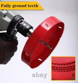 15mm-300mm Hole Saw Bi-Metal M42 Cutter Drill Bit Holesaw For Wood Plaster Board