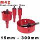 15mm to 300mm Bi Metal M42 HSS Hole Saw Cutter Drill Bit for Metal Wood Plastics