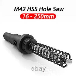 16 250mm Drill Bit Bi Metal M42 HSS Hole Saw Cutter For Wood Plaster Board