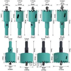 16 mm-200 mm Bi Metal M42 HSS Hole Saw Cutter Drill Bit For Wood Plaster Board