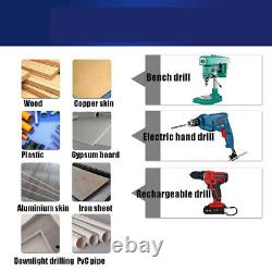 16 mm-200 mm Bi Metal M42 HSS Hole Saw Cutter Drill Bit For Wood Plaster Board