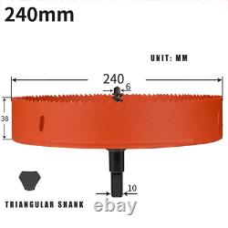 16mm To 250mm M42 Bi Metal Hole Saw Cutter Drill Bit for Wood Plastic Aluminum