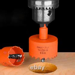 16mm to 250mm Bi Metal M42 HSS Hole Saw Cutter Drill Bit For Wood Plaster Board