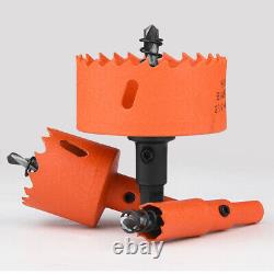 16mm to 250mm Bi Metal M42 HSS Hole Saw Cutter Drill Bit For Wood Plaster Board