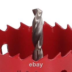 19-Piece Bi Metal Hole Saw Kit With Drill Bit Hex Wrench Long Pole Pipe Hole