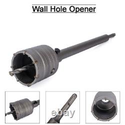 30-160mm Square Shank Saw Hole Drill Bit Carbide Cutter for Concrete Masonry