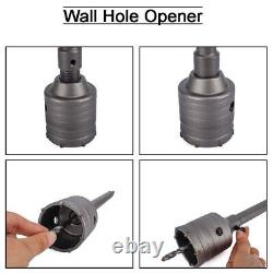 30-160mm Square Shank Saw Hole Drill Bit Carbide Cutter for Concrete Masonry