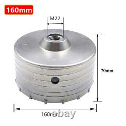 30mm 160mm TCT SDS Plus Core Drill Bits Hole Saw For Concrete Masonry Brick