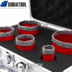 5pcs Diamond Drill Core Bits M14 Hole Saw Granite Kit Drilling Bit Tile Ceramic