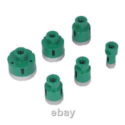 6Pcs Brazed Drill Bits Hole Saw 20 35 38 43 50 60mm M14 For Glass