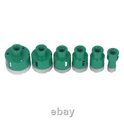 6Pcs Brazed Drill Bits Hole Saw 20 35 38 43 50 60mm M14 For Glass