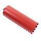 6in Hole Saw Drill Bit Reinforced Concrete Wall Hole Drill Bit For Concrete Red