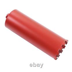 6in Hole Saw Drill Bit Reinforced Concrete Wall Hole Drill Bit For Concrete Red