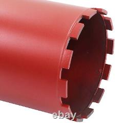 6in Hole Saw Drill Bit Reinforced Concrete Wall Hole Drill Bit For Concrete Red