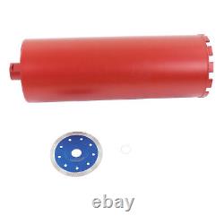 6in Hole Saw Drill Bit Reinforced Concrete Wall Hole Drill Bit For Concrete Red