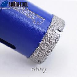 7pcs M14 35-100mm Diamond Drilling Bit Set Tile Hole Cutter Chamfer Bit Adapter