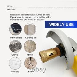 7pcs/box M14 Diamond Core Drill Bits Kit Granite Hole Saw Tile Ceramic Porcelain