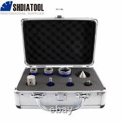 8pc/box M14 Diamond Drilling Bits Porcelain Ceramic Tile Marble Granite Hole Saw