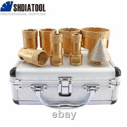 8pcs/box Diamond Core Drill Bit Set How Saw for Porcelain Tile Granite Marble