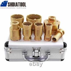 8pcs/box M14 Thread Diamond Drilling Core Bits Hole Saw Cut for Ceramic Granite