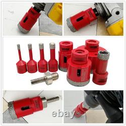 9pcs/box Diamond Kit Hole Saw Drilling Core Bits Cutter for Ceramic Granite M14