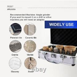 9pcs/set Boxed Diamond Drilling Bits Hole Saw Granite Ceramic Tile Angle Grinder