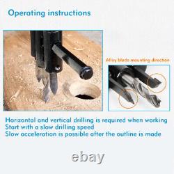 Adjustable Circle Hole Cutter Saw Metal Wood Drill Bit DIY Tool Set Various size