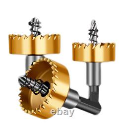 Bi Metal Hole Saw Cutter Bit HSS Drill Bits 12mm 80mm For Stainless Steel