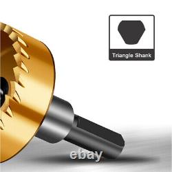 Bi Metal Hole Saw Cutter Bit HSS Drill Bits 12mm 80mm For Stainless Steel