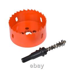 Bi metal Hole Saw 15-200mm M42 Drill Bit Arbor Pilot Hole Saw Metal Wood Plastic