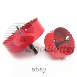 Bi metal Hole Saw 15 mm-200 mm Drill Bit Arbor Pilot Hole Saw Metal Wood Plastic