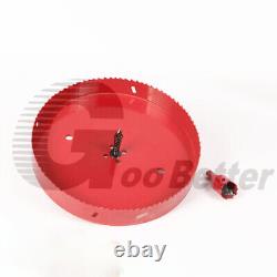 Bi metal Hole Saw 15 mm-200 mm Drill Bit Arbor Pilot Hole Saw Metal Wood Plastic