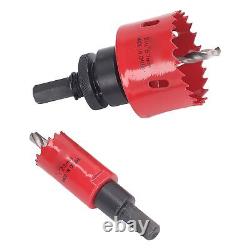 Bimetal Hole Saw Set Industrial Drill Bit Pipe Hole Opener Set High Speed Steel